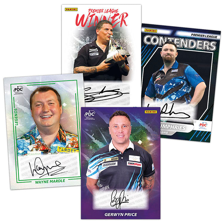 PDC Premier League Darts 2025 Trading Card Collection Hobby Box